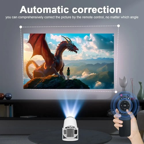 Magcubic Proyector Home Cinema: HY300 Pro 4K Android 11 , Dual Wifi6, 260ANSI GB - Imagen 11 de 12