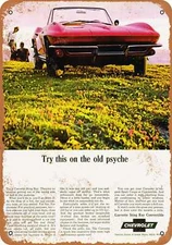 METAL SIGN - 1965 Corvette - Vintage Look Reproduction 6