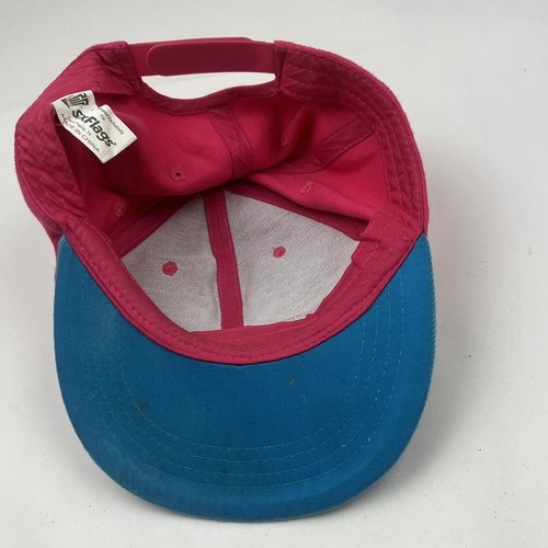 Wonder Woman Hat Cap Snapback Pink Blue Adjustable Womens Superhero DC Comics - Picture 2 of 6