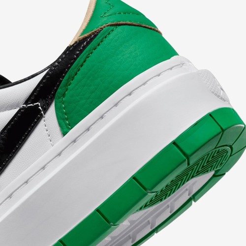 Nike Air Jordan 1 Elevate Low SE 'Lucky Green' White Black Women's 12 Men's 10.5 - Picture 7 of 8