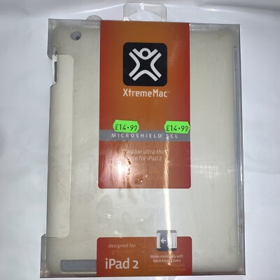 XtremeMac Microshield SC robuste ultradünne Hülle Apple iPad 2. & 3. Gen weiß