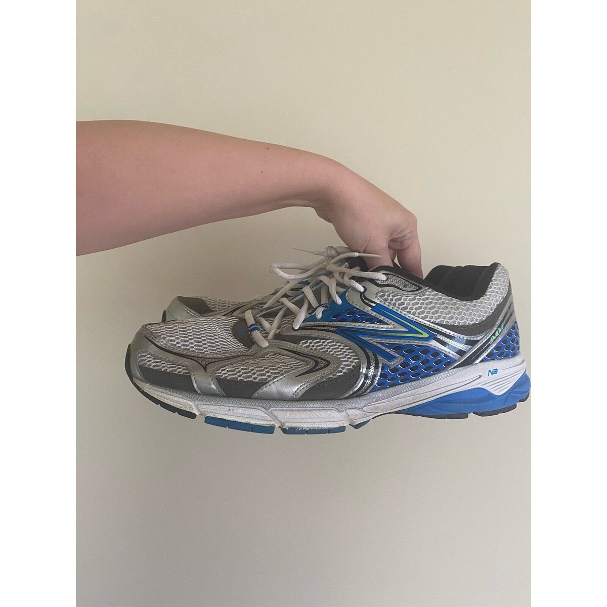 New Balance Mens 940 V2 M940WB2 Gray Blue Running Shoes Sneakers Size 11.5  | eBay