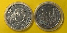 Sierra Leone, 2x 1 Dollar 2005, Pope Benedict XVI (R6-6-36