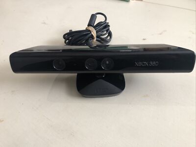 Genuine Microsoft XBOX 360 Kinect Sensor Bar Model 1414 Black NO Power Adapter