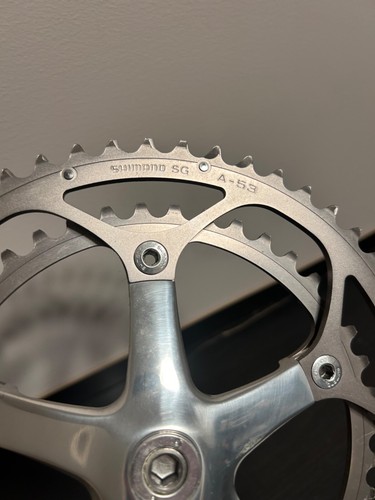 NEW Shimano Dura-Ace FC-7700 Octalink Crankset 175mm, 53-42T NOS - Picture 6 of 7