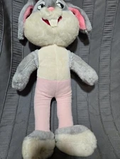 Warner Bros Honey Bunny Girl Plush Mighty Star Looney Tunes 1971 Vintage Bugs