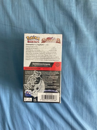 Paldea Evolved Sealed Half Booster Box 18 Packs Pokemon Card UK EU Exclusive - Picture 3 of 6