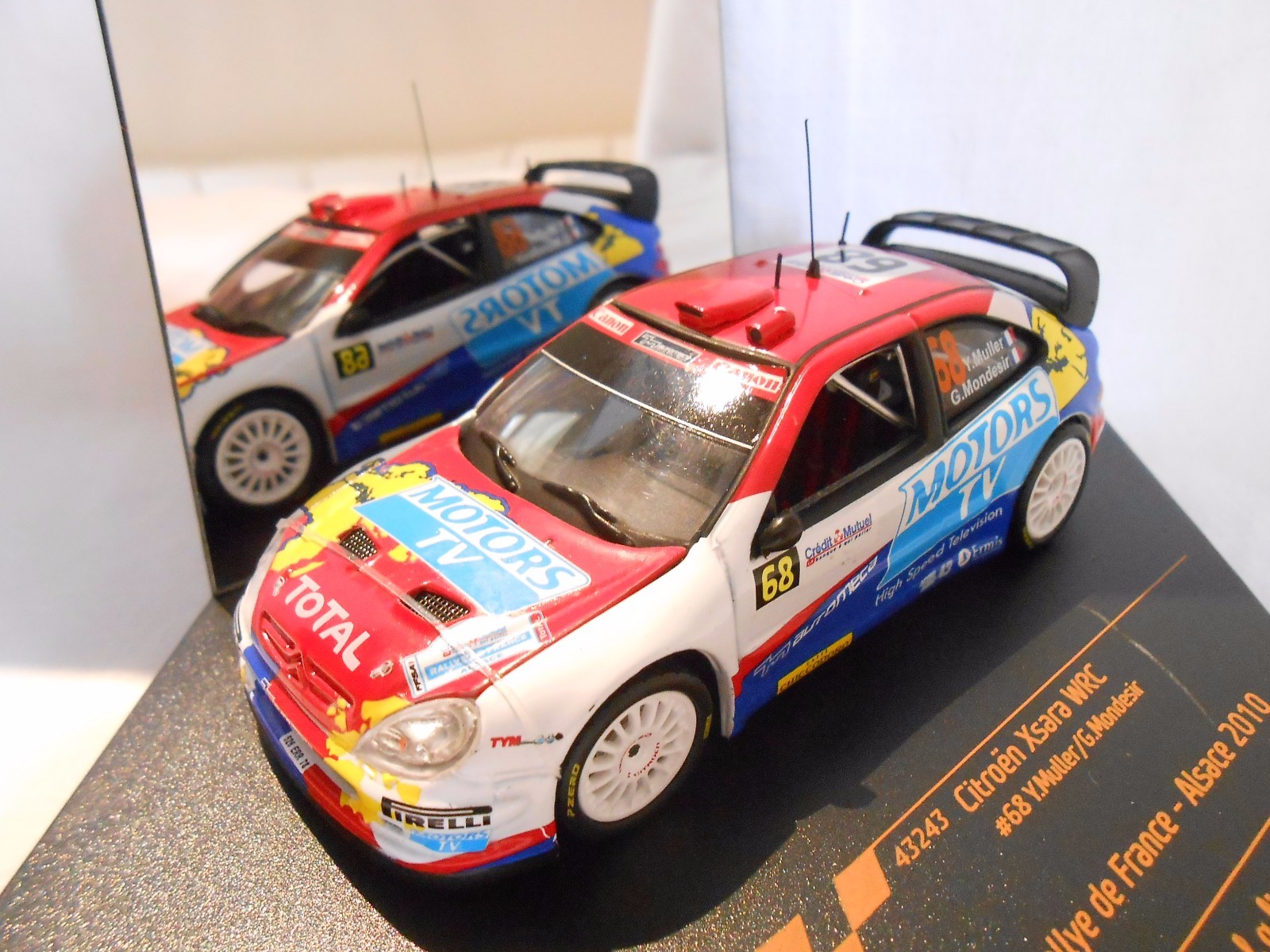 Citroën Xsara WRC Miniature 1/43 Idée Cadeau Idéale pour Passionné
