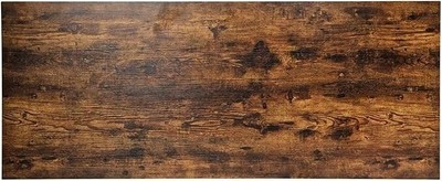 TOPSKY NEW 1pc 26.8''D x 58.3''W Rustic Brown Standing/Stationary Desk Table Top