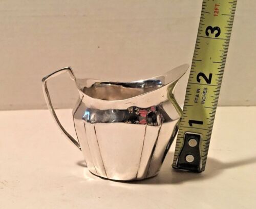 Silver Plate Creamer by Two's Company - Picture 7 of 10
