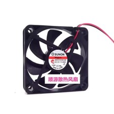 SUNON ME60151V3-000C-A99 6015 DC12V 0.90W 6CM 2-Wire Silent Cooling Fan