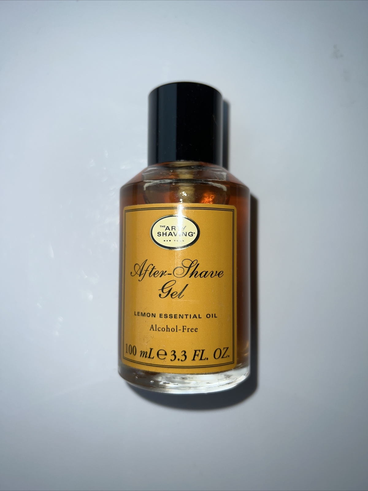 THE ART OF SHAVING LEMON AFTER SHAVE GEL 3.4 OZ 100 ML HARD TO FIND