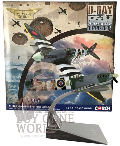 SPITFIRE MK.XIVc RM740 / 3W-WI No.322 (DUTCH) SQUADRON 1944 - CORGI AA38707 1/72 - Picture 4 of 4