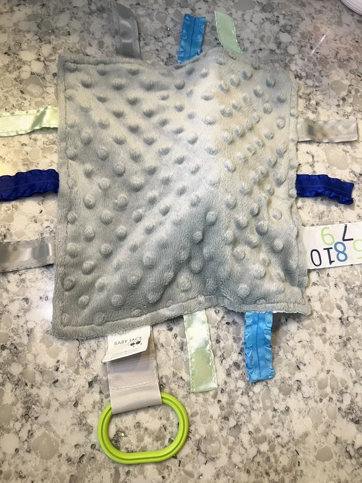 Manta/Lovey de seguridad Baby Jack Taggie dinosaurio Minky Foto 4 de 4