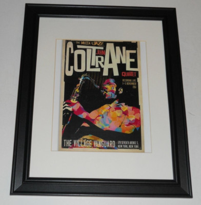 ジョン コルトレーン ビレッジバンガード 1961/ポスター John Coltrane - Eric Dolphy jazz poster - Village Vanguard