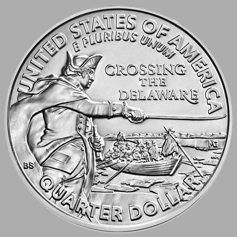 その他 Delaware Crossing [CD] 2021 D Washington Crossing The Delaware Quarter with die