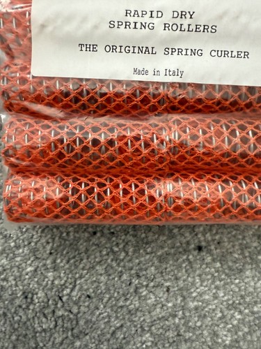 12 RAPID DRY SPRING ROLLERS - 7CM LENGTH AND 2CM DIAMETER OF ROLLER - Picture 4 of 10