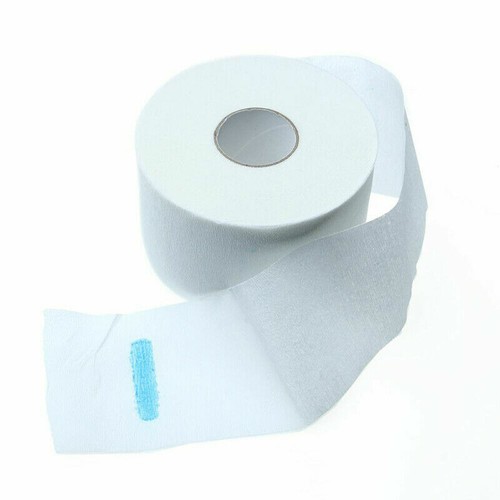 100pcs/Roll Stretchy Disposable Neck Paper Strips Barber Salon HOT C3Y2 - Foto 6 di 7