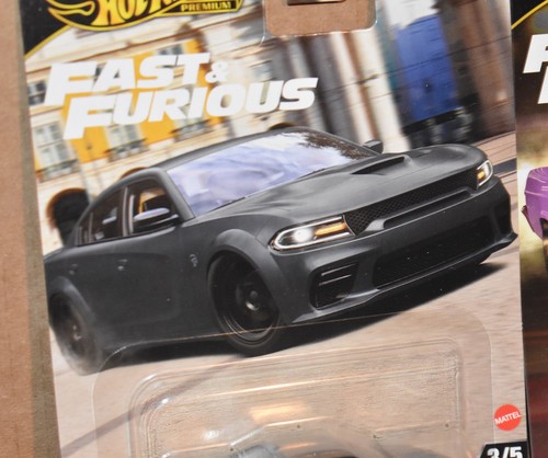 Hot Wheels Fast & Furious 2020 Dodge Charger Hellcat & 1966 CHEVY IMPALA NEW - Picture 2 of 8