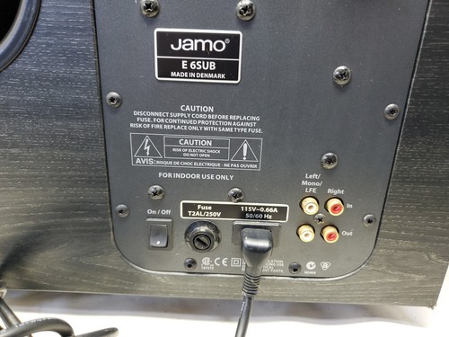 Subwoofer eléctrico Jamo E 6SUB 210 - Imagen 4 de 6