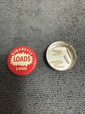 Rare Vintage Cigarette Loads Loud Metal Tin With Loads Old Stock 1970s Pranks