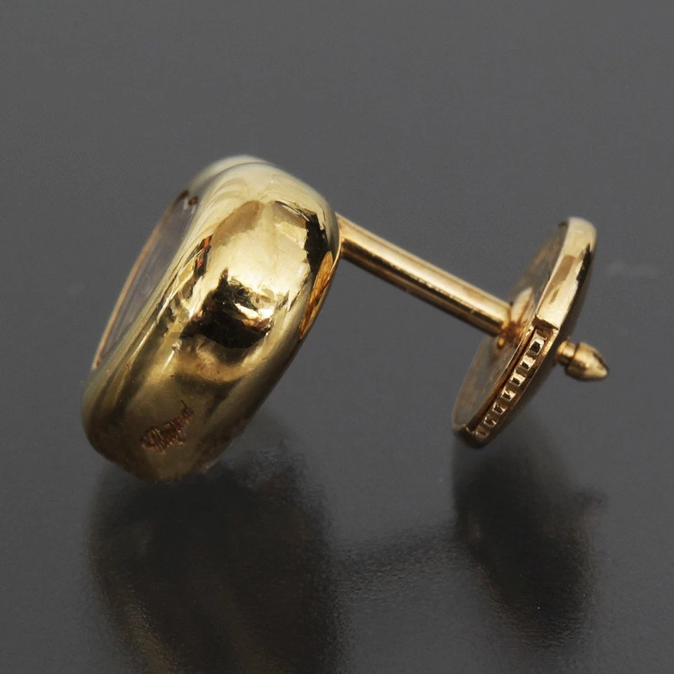 Chopard Happy Diamond Earring K18YG Single Ear Refurbished Moving Heart 6362A - Image 2 of 4