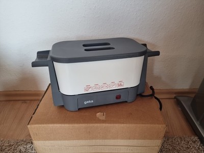 MINI KOMPAKT FRITTEUSE GEKA elektrisch NEU