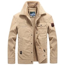 Men Winter Jackets Fleece Thicker Warm Coats Good Quality New Men Cotton Casual