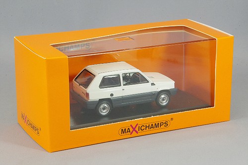MINICHAMPS 940121401 1/43 Fiat Panda 1980 Crema Maxichamps Modelo Coche De Japón - Imagen 8 de 8