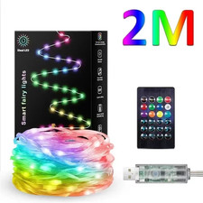 Smart LED String Lights APP Control RGBIC Dreamcolor Fairy Lights for Christmas