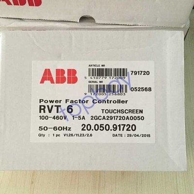 one new Abb RVT-6 power factor controller Quality assurance
