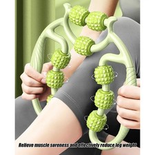 Massage Roller for Neck Thigh Calf and Leg, Personal Muscle Handheld Tissue