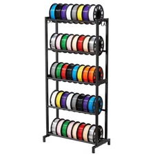 VEVOR✅3D Printer Filament Storage Rack,5 Tier Heavy Duty Storage Shelves for 3D