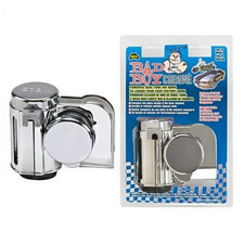 Wolo Badboy 519 Model 519 Bad Boy Chrome 1-piece Dual Tone Air Horn 12 Volt Wolo Badboy 519 Model 519 Bad Boy Chrome 1-piece Dual Tone Air Horn 12 Volt