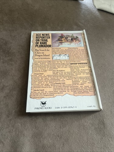 SEARCH FOR THE RARE PLUMADOR By Ken Kirkwood - Hardcover *Excellent Condition* - Picture 3 of 4
