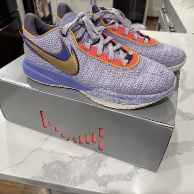 Nike Lebron 20 ''Violet Frost'' Mens size 11 Lightly Used with OG box