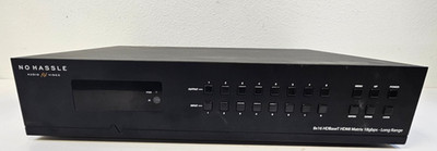 NO HASSLE 8x16 HDBaseT HDMI Matrix Switcher 4K Dolby Vision PARTS