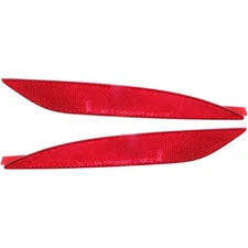 Rear Left and Right Side Bumper Reflector Set For 2011-2013 Hyundai Sonata