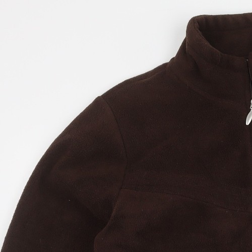 M&Co. Women's Brown Fleece Jacket - M - Picture 7 of 12