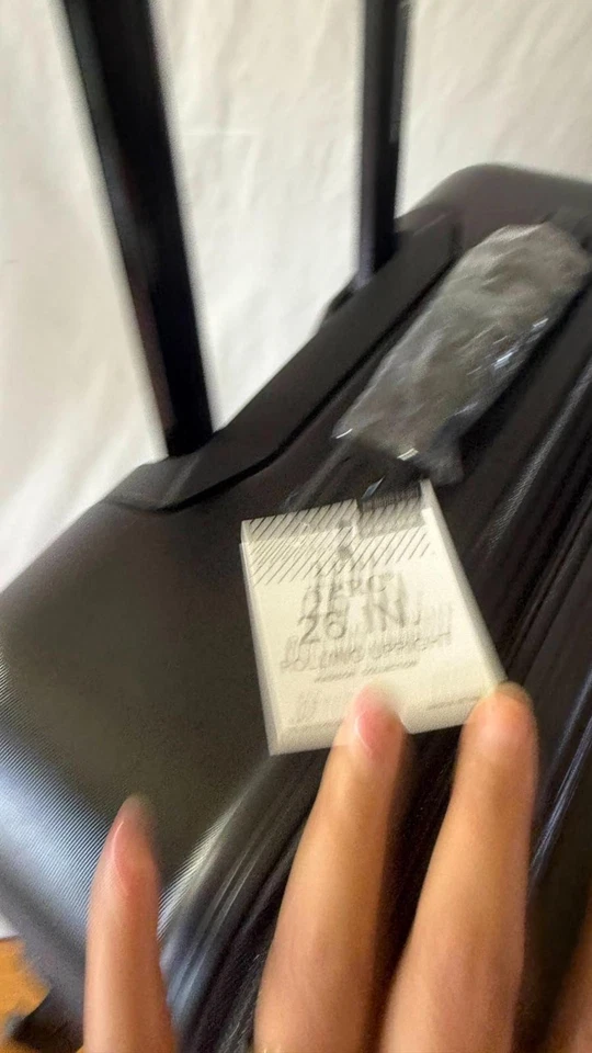 Maleta rígida TRAVELERS CLUB Madison negra 26" mediana check in expandible Foto 4 de 4