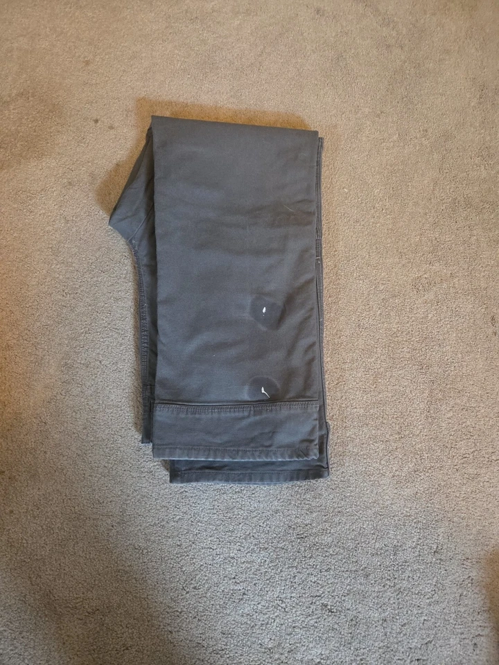 Mens Gray EMS Fencmender Cotton Pants 40x32 Pre-owned Great Condition - Image 3 of 4