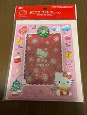 Sanrio Hello Kitty Christmas Photo Frame Heisei Retro Holiday Decor New
