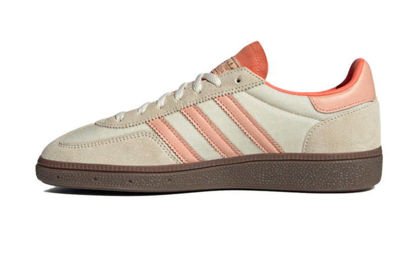 Adidas Handball Spezial Cream White Coral Velvet JI2649 Women's