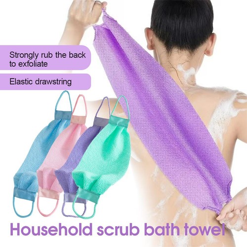 Blissal Asciugamano Bagno Doccia Esfoliante Panno Scrub per Donna e Uomo Casa: - Foto 3 di 22
