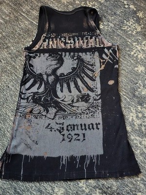 Skinnie Minnie Womens Sleeveless Tank Top Size Large