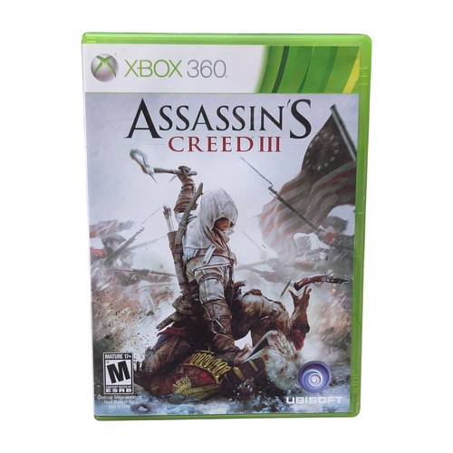 Xbox 360 Set Assassin's Creed III, Black Flag, Brotherhood mit 3 Spielen OHNE FINGERPRINT - Bild 2 von 8