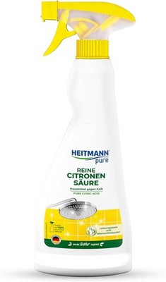 HEITMANN pure Citronensäure 500ml Entkalker für Bad & Küche lebensmittelsauber