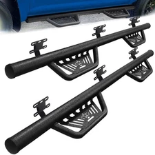 Running Board For 2019-2026 Dodge Ram 1500 Crew Cab Truck Drop Step Bar BOZ