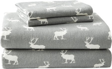 - Flannel Sheets King Size, Anti-Pilling  Wrinkle Resistant Cotton, Touchably S