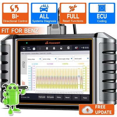 2026 Foxwell NT710 Für Mercedes Benz Profi KFZ OBD2 Diagnosegerät Auto Scanner